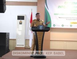 Pj Gubernur Suganda Ajak HMI Persiapkan Generasi Muda Wujudkan Indonesia Emas 2045.