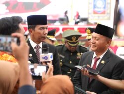 Pj Gubernur Suganda Hadiri Rapat Paripurna Mendengarkan Pidato Kenegaraan Presiden RI