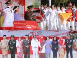 Algafry Irup Bendera Peringatan HUT Ke-78 RI Tahun 2023