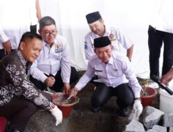 Bersama Bupati Bangka Ketua DPRD Lakulan Peletakan Batu Pertama Rumah Tahfidz Al-Qur’an