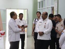 Pj Gubernur Safrizal Meninjau Kualitas Pelayanan Kesehatan RSUD Dr. (H.C) Ir.Soekarno