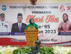 Puncak Acara Hari IbuTahun 2023, Pj Wali Kota Pangkalpinang Gelorakan Semangat Perempuan Berdaya, Indonesia Maju