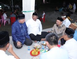 Pj Gubernur Safrizal Bawa Harapan Babel Damai dan Harmonis saat Safari Ramadan ke Desa Terentang