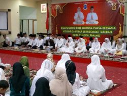 Keluarga Besar Setdako Pangkalpinang Bukber dan Santuni Anak Yatim Piatu