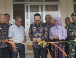 Tingkatkan Pendidikan, Bupati Bangka Tengah Resmikan SDN 14 Pangkalanbaru di Desa Mangkol