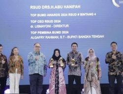 Toreh Prestasi di Ajang Top BUMD Awards 2024, RSUD Drs. H. Abu Hanifah Bawa Pulang 3 Trofi