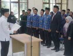 Bupati Bangka Tengah Lantik 32 Pejabat Eselon, Administrator dan Pengawas