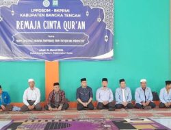 BKPRMI Bangka Tengah Gelar Kegiatan Remaja Cinta Qur’an
