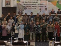 Semakin Menyinergikan Lingkungan Hidup dengan RPJMD, Pemkab Bangka Tengah Gelar Konsultasi Publik II