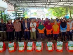 Berkah Ramadhan, Pasukan Orange Bangka Tengah Terima Paket Lebaran