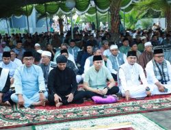 Shalat Idul Adha di Masjid Agung Qubah Timah, Sekda Mie Go Ajak Tingkatkan Keimanan dan Ketaqwaan