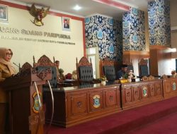 Pj Wali Kota Pangkalpinang Berikan Tanggapan Atas Pemandangan Umum Fraksi Pada Rapat Paripurna DPRD