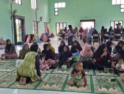 Gandeng AIMI Babel, PT Timah Gelar Edukasi Penanganan Stunting di Desa Paku