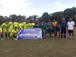 Semarakkan HUT ke-48 PT Timah dan HUT ke-79 RI, PT Timah Gelar Liga Sepakbola U-40 Fun Football Veteran U-40