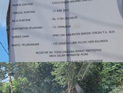 Proyek Pembangunan Long Segment Jalan Kampung Jeruk – Beluluk Bateng Langgar Peraturan (K3) Dan Terkesan Dikondisikan