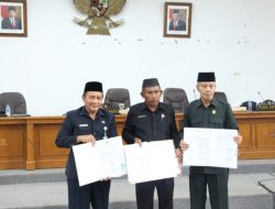 DPRD Bangka Rapat Paripurna Pengesahan Raperda Pertanggungjawaban Pelaksanaan APBD 2023 dan KUA-PPAS Perubahan 2024