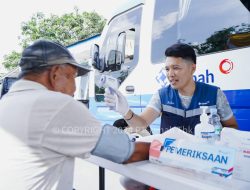 Pelayanan Kesehatan Gratis di Mobil Sehat PT Timah, Tiga Ribuan Warga Rasakan Manfaatnya