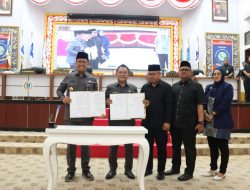 Pemprov Kep Bangka Belitung dan DPRD Sepakati Pengambilan Keputusan Raperda RTRW