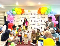 Asah Bakat dan Kreativitas Anak-anak, PT Timah dan TINS Gallery Gelar Fashion Show dan Lomba Mewarnai