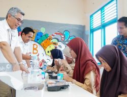 PT Timah Dukung Makan Bergizi Bersama Anak Berkebutuhan Khusus di SLB Negeri Mentok