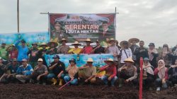 Wujudkan Ketahanan Pangan, PT Timah Tbk Bersama Polsek Kundur Utara/Barat Dukung Program Tanam Satu Juta Pohon Jagung