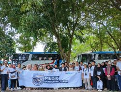 Mudik Gratis PT Timah Hantarkan Ratusan Pemudik Bertemu Keluarga di Kampung Halaman Dalam Momen Lebaran Idul Fitri 1446 Hijriah