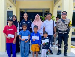PT Timah Berbagi Kebahagiaan Bersama Anak Yatim dan Piatu, Zahra: Mau Beli Baju Lebaran