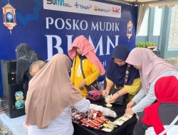Mudik Aman dan Nyaman, Timah Bersama PT Bukit Asam dan Hutama Karya Sediakan Posko Bagi Pemudik di Trans Sumatera Lampung-Palembang
