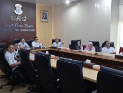 Sekda Miego Ikuti Rakor Program Pemberantasan Korupsi dan Pengelola BMD Oleh KPK RI Melalui Meeting Zoom