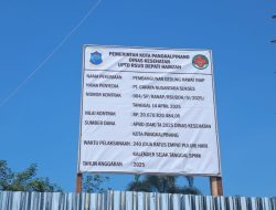 Dugaan Adanya Kecurangan Terhadap Proyek RSUD DH  Pangkalpinang Semakin Jelas