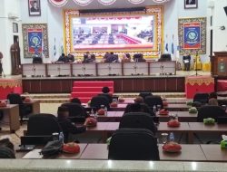 DPRD Kepulauan Bangka Belitung Gelar Rapat Paripurna Penyampaian Rekomendasi LKPJ Gubernur TA 2024