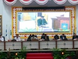 DPRD Bangka Belitung Gelar Rapat Paripurna Istimewa Penyampaian Pidato Sambutan Gubernur Periode 2025-2030