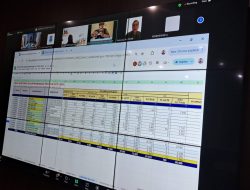 Wakili Pj Wako, Agusfendi Hadiri Asistensi dan Monitoring Evaluasi Capaian Universal Coverage Jamsosnaker Melalui Zoom Meeting