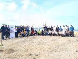 Hijaukan Kawasan Bekas Tambang, PT Timah Tanam Ratusan Pohon di Kabupaten Bangka Barat