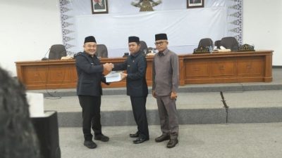DPRD Bangka Gelar Rapat Paripurna  Penyampaian Raperda APBD TA 2024