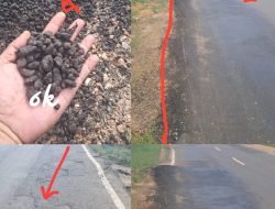 Pekerjaan Tambal Sulam BPJN BABEL Hilangkan Estetika