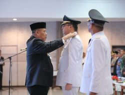 Pj Wako M. Unu Hadiri Pelantikan Bupati dan Wakil Bupati Bangka Barat