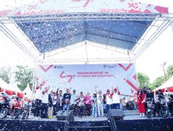 Terima Hadiah Motor Dalam HUT ke-49 PT Timah di Kundur, Siti Hajar: Ini Rezeki Anak Saya