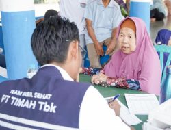 HUT ke-49 PT Timah: Warga Antusias Serbu Layanan Kesehatan Gratis di Belinyu