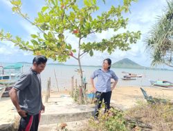 Jetty Rusak di Pantai Puding, Rina Tarol Janji Perjuangkan Pembangunan Baru