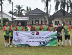 HUT All Star Persipas Jadi Ajang Persatuan, Rocky Ingatkan Jaga Pilkada Damai