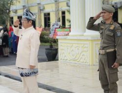 Pemkab Bateng Gelar Upacara HUT ke-22, Wabup: Mari Tingkatkan Kinerja dan Prestasi