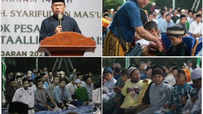 Istighosah dan Santunan di Ponpes Namang, Bupati Ajak Warga Kuatkan Iman