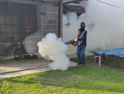 Cegah Wabah DBD, PT Timah Area Kundur Lakukan Fogging di Permukiman dan Sarana Umum