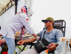 Pekan Sehat HUT ke-49 PT Timah di Bangka Barat Kumpulkan Puluhan Kantong Darah
