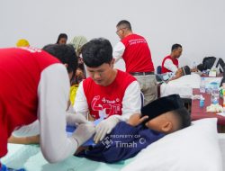 HUT ke-49 PT Timah: Ratusan Warga Bangka Ikuti Pelayanan Kesehatan Gratis dan Khitanan Massal