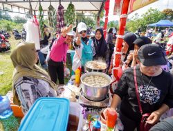 UMKM Ketiban Berkah dari Pekan Sehat HUT ke-49 di Belinyu, Dagangan Ludes Hingga Promosikan Produk