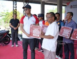 Dukung Sektor Pertanian di Belitung Timur, PT Timah Serahkan Bantuan untuk Kelompok Tani Bina Tani
