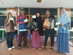 PT Timah Membina Bank Sampah Tanjung Elok Bersahabat untuk Wujudkan Lingkungan Bersih