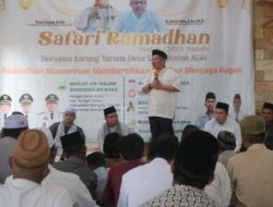 Wabup Bateng Apresiasi Safari Ramadan Pemuda Sungaiselan: Wujudkan Generasi Bertakwa